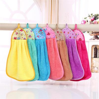 China Hot Sale Factory Price Environmental QUICK DRY Kitchen Towels With Buckle for sale