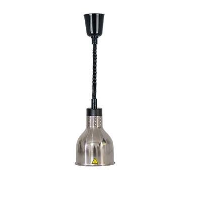 China Hotels Stainless Steel Chandelier Fast Food Equipment Restaurant Kitchen Heating Lamp for Food for sale