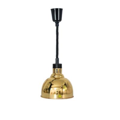 China Hotels Choose Key Metal Chandelier Light Preservation High End Retractable Heating Lamp For Food for sale