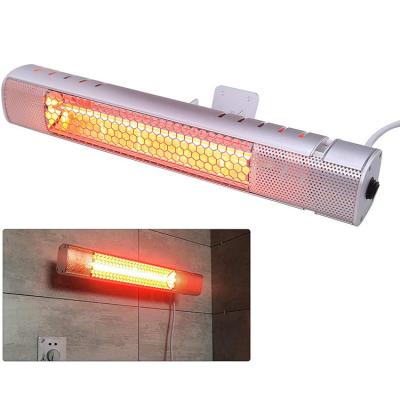 China 2021 Indoor and Outdoor New Design Anodized Extruded Outdoor Infrared Radiant Carbon Fiber Heating Tube Patio Heater for sale