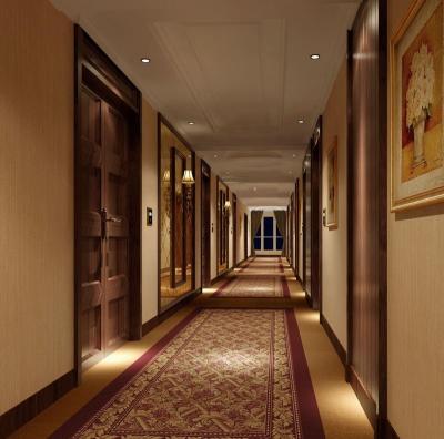 China Hotel Corridor Wool Washable Luxury Woven Rug for sale