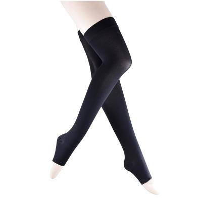 Cina Antibacterial Elastic Thigh High Stockings for Varicose Veins Calf and Ankle Compression Medical Stockings Varicose Socks in vendita