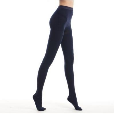 China 18Year Hosiery Factory 15-20mmHg Antibacterial Medical Compression Tights Te koop