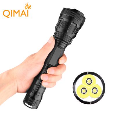 China Industrial High Powerful 2000lumen 30Watt Strong Light Torches 1000m Long Range Led Flashlight XHP50 Outdoor Flashlight for sale