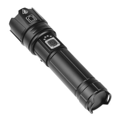 China High quality xhp70 2000lumen bright flashlight COB camping tactical led rechargeable flashlight for sale