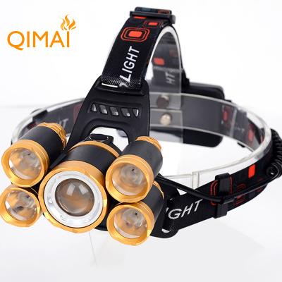 China High Power Camping Bright Headlight Restoration Supply Light T6 High Power Led Headlight for sale