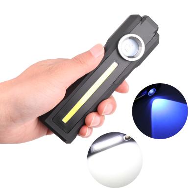 China Fishing Camping Emergency Raising 4 Modes COB Flashlight Auto Repair Torch Magnetic LED Work Light Portable Hanging Lamp 180 Degree Rotation Hook Tent Lamp for sale