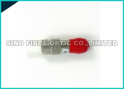 China Low Loss Single Mode Fiber Optic Attenuator 20dB In - Line Metal Housing for sale