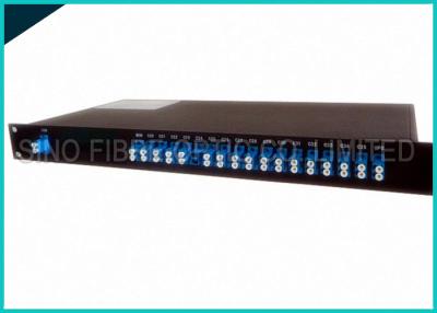 Κίνα 1 U Rackmount DWDM πολυπλέκτης, Fiber Mux Demux 18 κανάλια για δίκτυο ραχοκοκαλιάς προς πώληση