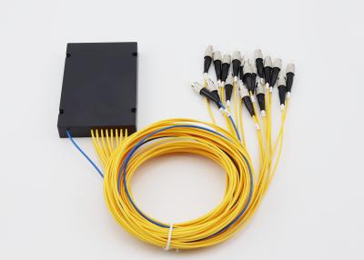 China FC / UPC Connector Fiber PLC Splitter For Analog Passive Optical Networks for sale