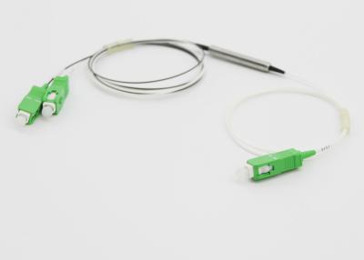 Κίνα 1 x 2 DWDM μεταλλικό σωλήνα συσκευής 0.9MM G657A1 Fiber με συνδέσεις SC / APC προς πώληση