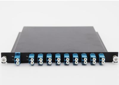 China UPG Max IL 2.5dB CWDM-Multiplexer Fix in 1U Rack Mount 8 Kanäle zu verkaufen