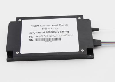 Κίνα Μέγιστο IL 5.0dB DWDM πολυπλέκτης 40Ch AAWG ABS Box για 5G εμπρόσθιο άξονα / Datacenter προς πώληση