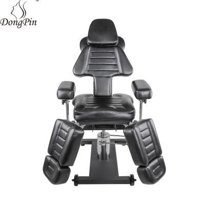 China Ergonomic tattoo table hydraulic tattoo studio equipment tattoo client chair tattoo artist chair for sale