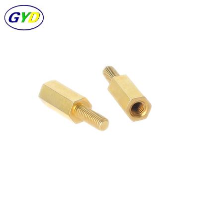 China Mobile Computer Automotive Consumer Lighting utomation Hex Head BRASS Pillar Pillar PCB Standoff Standoff Stud Spacer Motherboard Medical Copper Threaded Spacing Column Hexagon Bolts for sale