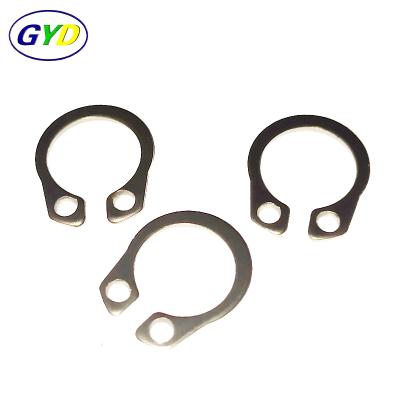 China 304 Stainless Steel C Ring External Shaft Circlip For Hole C Clamp Snap Elastic Retaining Spring Ring Washer for sale