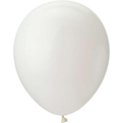 China Promotional Toy Wholesale Single Color Latex Balloon 12inch White Standard Balloon for sale