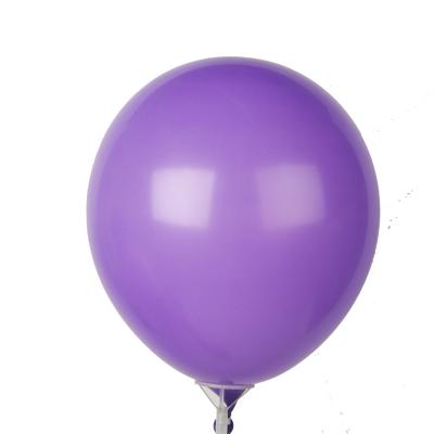 China Standard Color 10inch Promotional Cheap Purple Latex Toy Balloon for sale