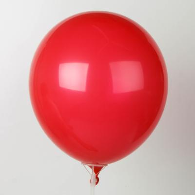 China Red Color Promotional Latex Good Quality 10inch Standard Toy Balloon For Wedding Party for sale