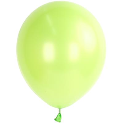 China Promotional Toy Hot Sale 12 Inch Party Decoration Air Latex Metallic Balloon for sale