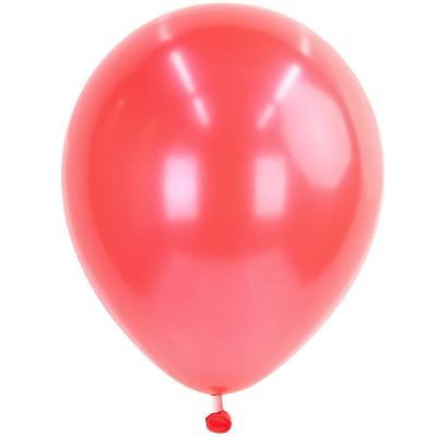 China 12inch Shape Promotional Biodegradable Latex Toy Round Metallic Balloon for sale