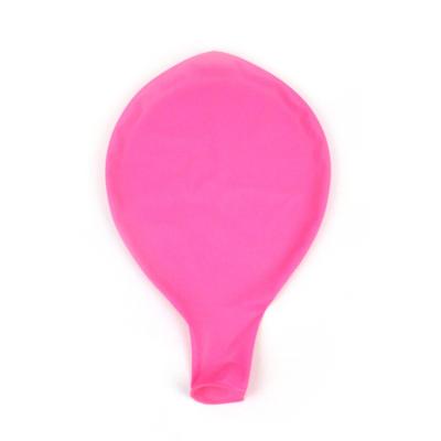 China Promotional wholesale cheap color 36inch fuchsia latex toy oval shape balloons for party for sale