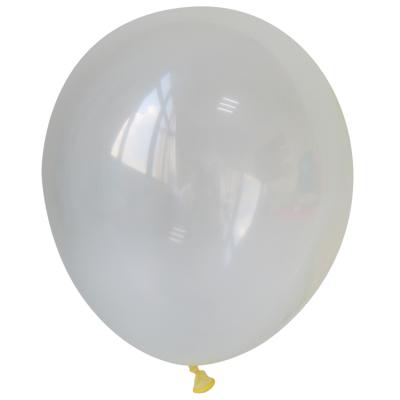 China Toy High Promotional Quality 12 Inch Clear Transparent Latex Balloon for sale