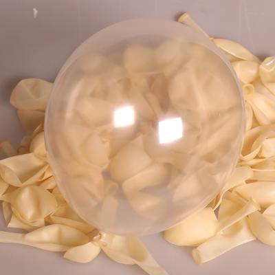 China Promotional Clear Toy Transparent 12 Inch Latex Balloon for sale