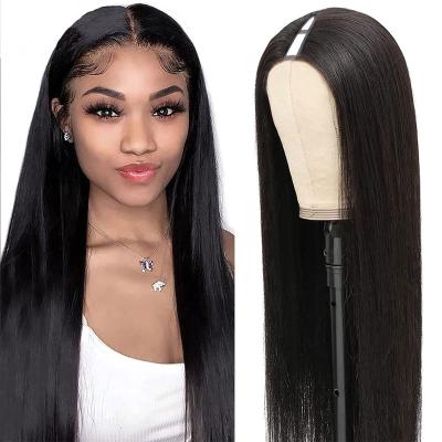 China Body Wave U Part Virgin Hair Wigs, Cheap V Part Hair Wigs For Black Women, Wholesale Deep Wave Wigs And Hair Extension for sale