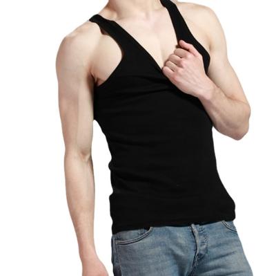 Chine Veste de fitness respirante pour hommes sans manches réservoir pour vêtements de sport avec impression numérique à vendre