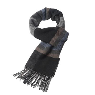 China Fãs da equipa de futebol Jacquard Scarf Custom Tricoteado Scarf de Inverno com padrão em quadros à venda