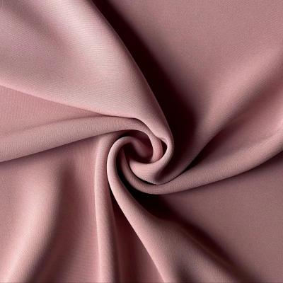 China Zwaargewicht Stretch 230 g Triacetat Polyester Spandex Acetate-imitatie Stof Te koop