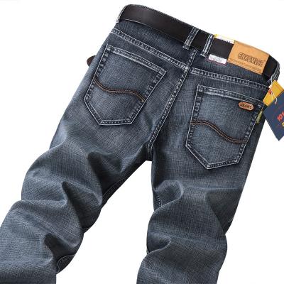 China XMAMLON RTS Denim jeans voor mannen Slim fit broek Skinny broek Man mannenbroek Midden taille Te koop