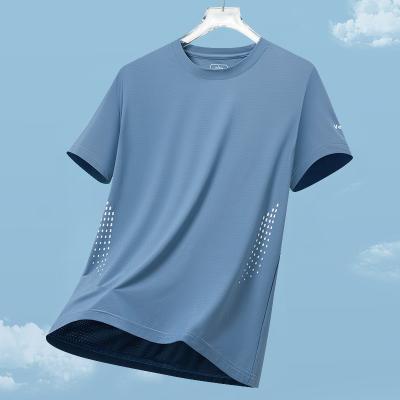 中国 スポーツスタイル カスタムロゴ ポリエステル スパンデックス オーバーサイズ 白いTシャツ 男性用 販売のため