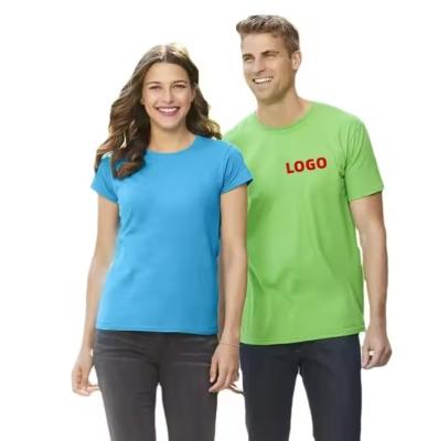 China T-shirt personalizado com logotipo para publicidade masculina na Europa e nos Estados Unidos à venda