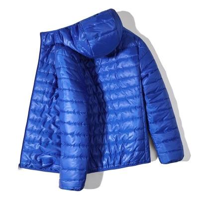 China Breathable Light Warm Hooded Puffer Cotton Bubble Coat for Men in S-6XL Sizes for sale