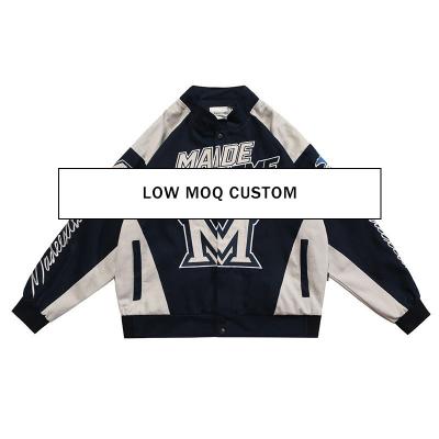 China High Street Style Winter Motorcycle Baseball Jersey Varsity Unisex Men's Jacket For Men for sale