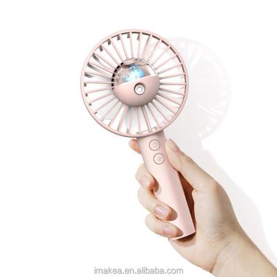 China Spray New Mini Fan Sleek Mini Hand Held Outdoor Fan Hand Held Mini Fan Spray Free Provide Sample for sale