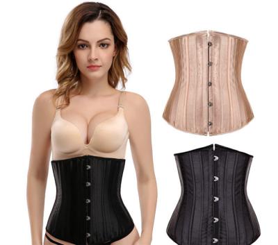 China Wholesale Antibacterial Women Steel Bone Belt Slimming Belt Shrink Abdomen Corset Reduce Tummy Waist Trainer Shaper for sale