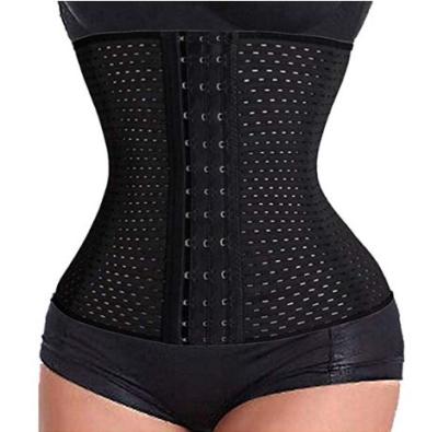 China Antibacterial Body Shapers Women Corset Shapewear Tummy Control Waist Trainer Slimming Belt Waist Shaper for sale