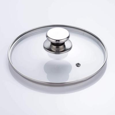 China High Quality Viable Amazon Hot Sale G Type Tempered Glass Pot Lid Lid Cooking Pot Lids For Cooking Pot for sale