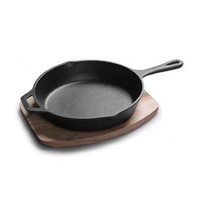 China Pan Premium Kitchen Cookware Korean BBQ Pan Cast Iron Cooking Pan Multifunctional Non-Stick Non Stick Pan for sale