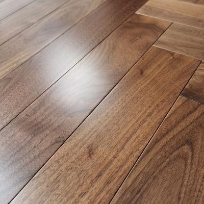 China Traditional High Grade Multilayer Engineered Walnut Flat Surface Herringbone Wood Flooring for sale