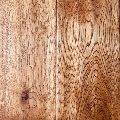 China Modern Solid Oak Hand Scraped Hardwood Parquet Whitney Color for sale