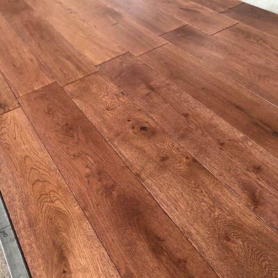 China Traditional in stock! European Solid Hardwood Panel Jesonwood Oak Plank Hardwood Timber Flooring for sale