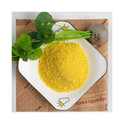 China Natural high quality yellow colored bread crumbs for sale