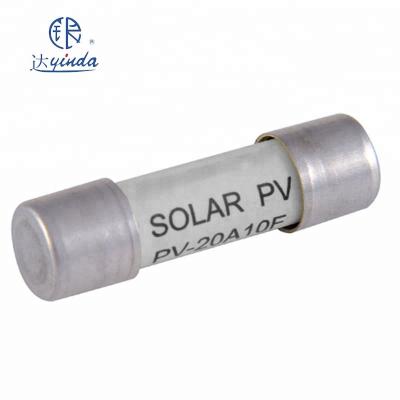 China LOW VOLTAGE 10x38 mm 1000Vdc PV Grounds For Protection And Isolation Of Photovoltaic Strings for sale