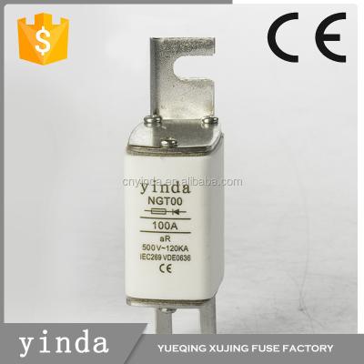 China LOW VOLTAGE NGT00 RS711B HLS00 Fast Acting Fuse for sale