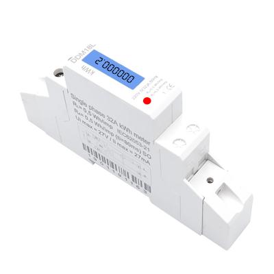 China OEM MI Brand Approved Multifunctional Single Phase 1A/5A CT Metering Din Rail Two Way Energy Meter for DDM18L Inverter for sale