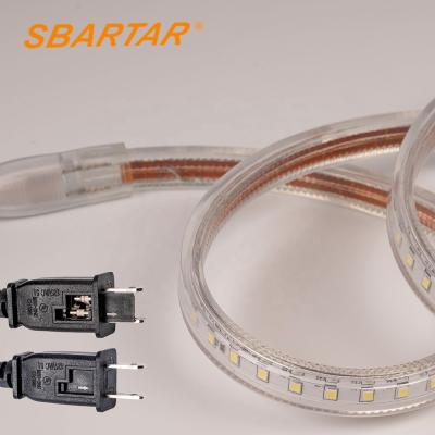 China Residential ETL LED Strip Light SMD2835 100leds Dimmable Indoor Lighting 10m Flexible Rope Light 25M 50M for sale